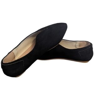 2/$15 Women's BNWOT Pointed Toe Loafers, V-cut Buckle Slip On Shoes- Size 41/10